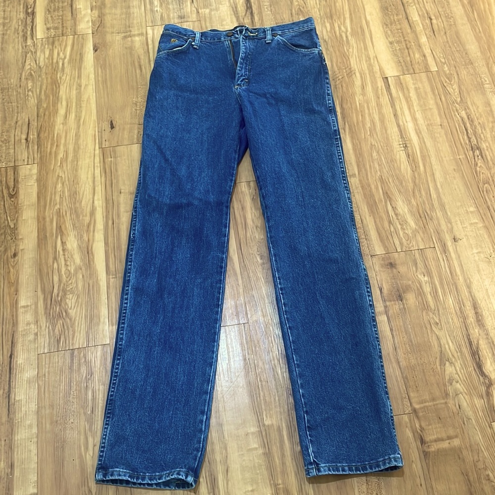 Men’s Wrangler George Strait Cowboy Cut Jeans, Size 33x36, FREE SHIPPING